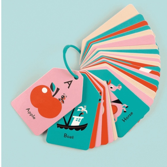 Mudpuppy ring flash cards - My ABCs and My First Words, new sealed - Picture 3 of 4